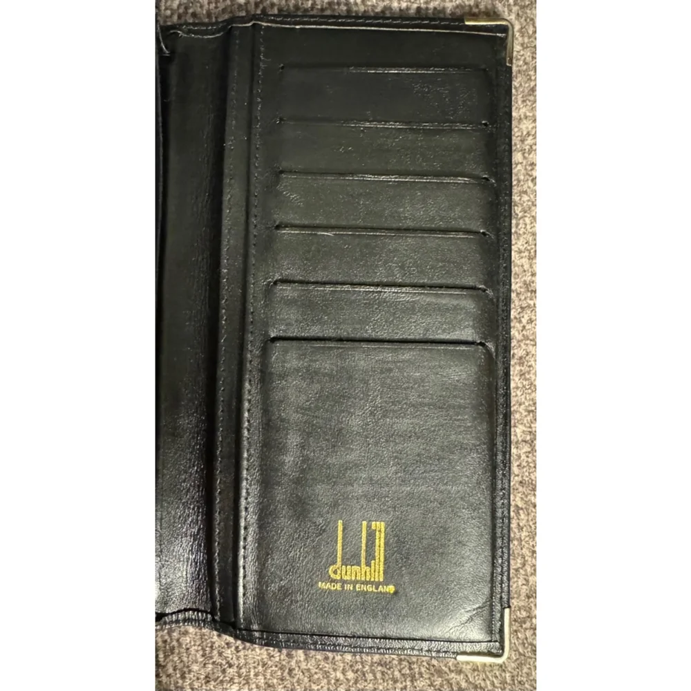 Dunhill Vintage Leather Long Wallet
